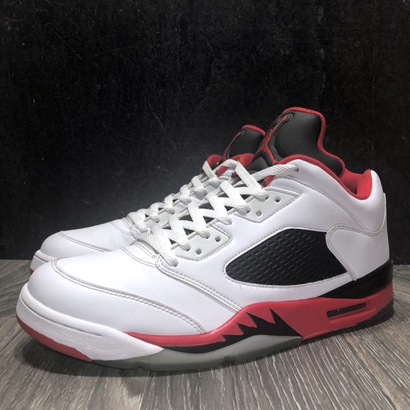 Jordan Other - Air Jordan Retro 5 Low Fire Red 2016 Size 12